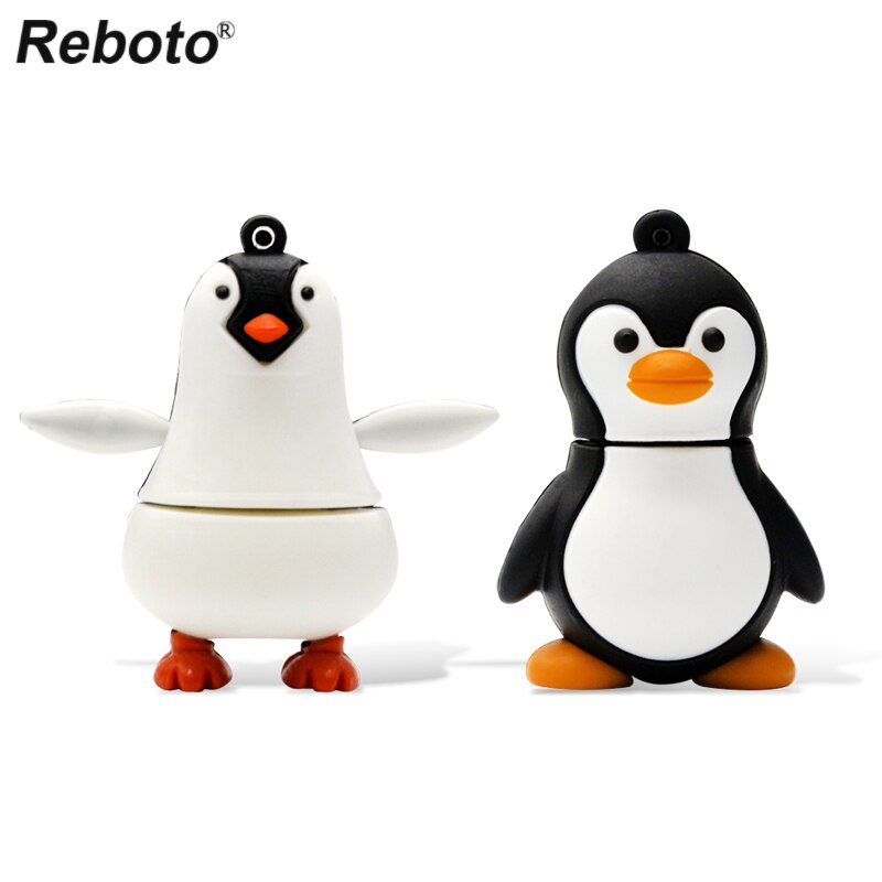 Reboto USB Pendrive Cartoon Cute Penguin USB Flas..